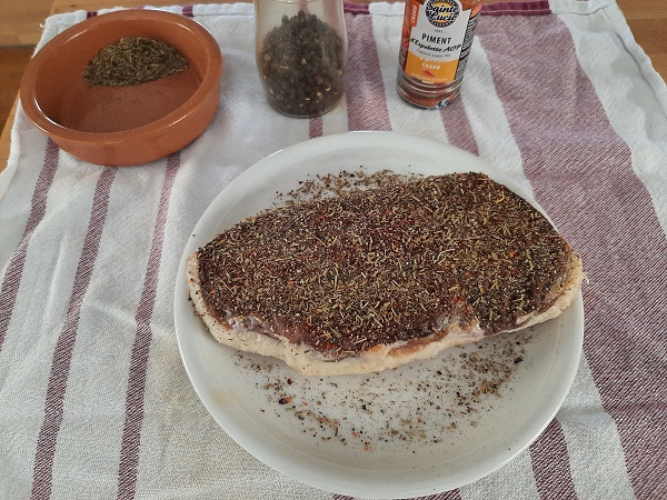 Gewürzte Entenbrust