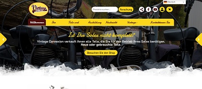 Vintage Connexion  französischer Ersatzteilehändler der nach Deutschland liefert liefert