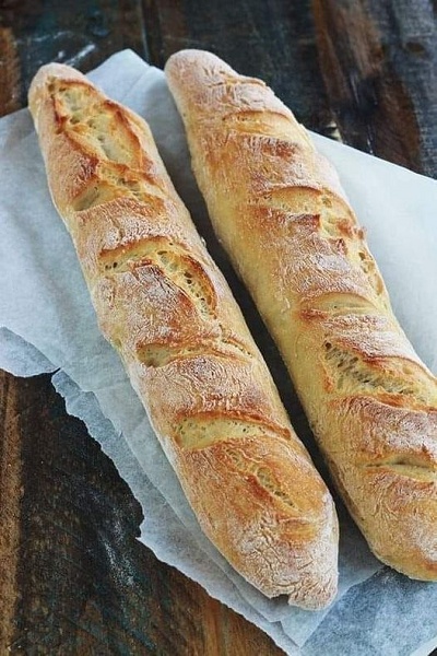 Hausgemachte Baguettes