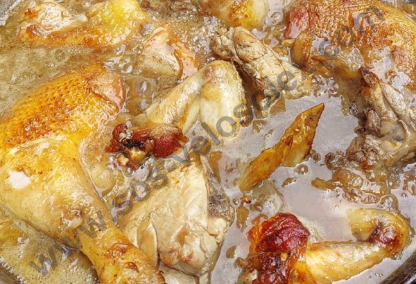 Coq au vin, traditionelles französisches Gericht