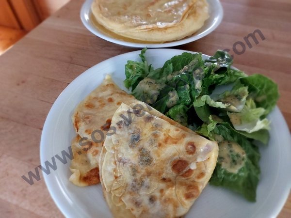 Gefüllte Crêpes