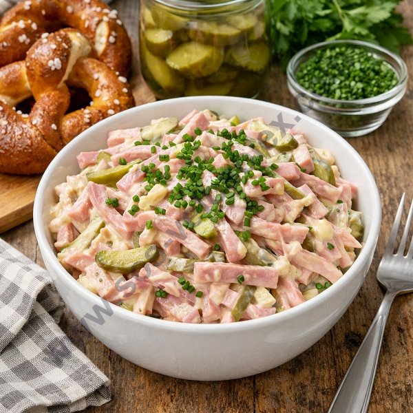 Selbstgemacht viel besser als der gekaufte Salat