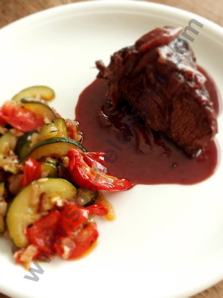 Rinderbacke Katalanischer Art